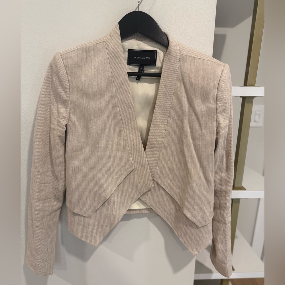 BCBGMaxAzria Light Tan Blazer